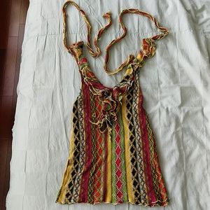 Open back summer top